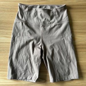 Girlfriend Collective Bike Short in Taupe